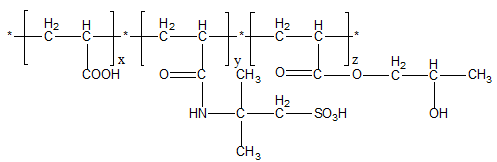 AA-AMPS-HPA 羧酸-磺酸-丙烯酸酯三元共聚物